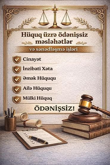 Hüquqi xidmətlər | Hüquqi məsləhətlər