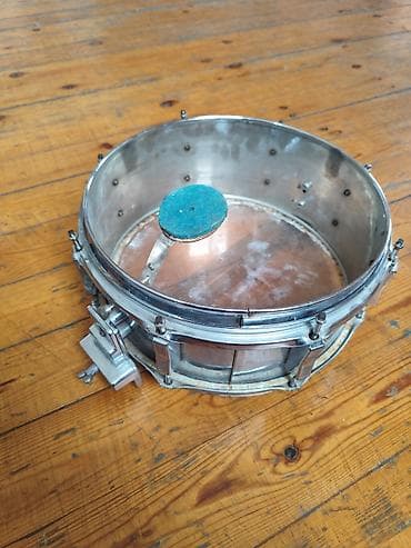 davullar: Metall kəsimli kiçik baraban - Korpus: parlaq xrom örtüklü metal — 1