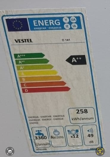 Техника для напитков: Посудомойка Vestel, Компактная, Б/у — 3