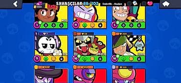 nisan xonca: Brawl Stars hesabı – güclü və zəngin kontentlə - Kupa sayı: 33 223 — 4