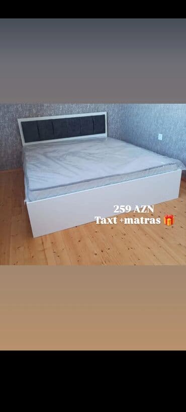 i̇ki mərtəbəli çarpayı: Təknəfərlik çarpayı, Bazasız, Matras ilə, Siyirməsiz — 7