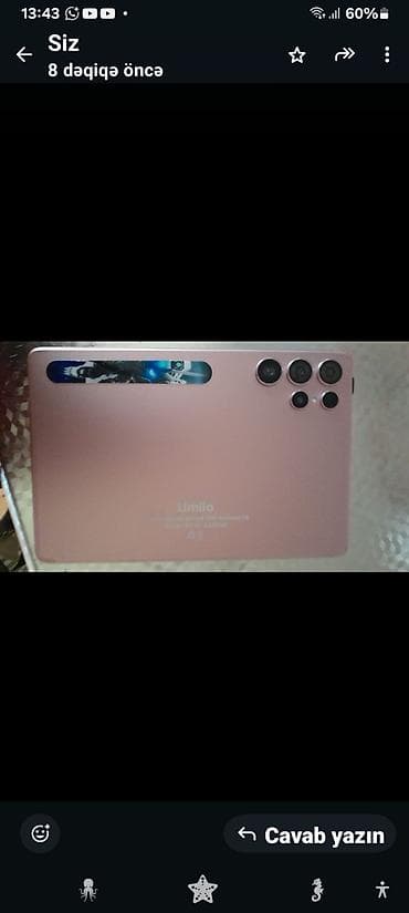 Umlio S25 Ultra planşet - Operativ sistem: Android OS - Korpus: metal — 2