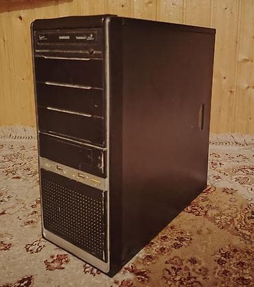 Digər ehtiyat hissələri: Masaüstü kompüter korpusu - Rəng: qara, ön paneldə gümüşü çərçivə - — 1