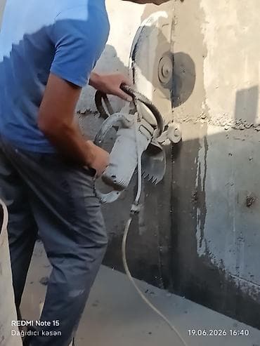 taxta qapi temiri: Beton kəsmə xidməti - Divar, döşəmə və tavanlarda dəqiq və səliqəli — 6