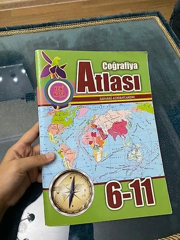 Coğrafiya Atlası 6-11-ci siniflər üçün nəzərdə tutulmuşdur. Yeni nəşr — 1