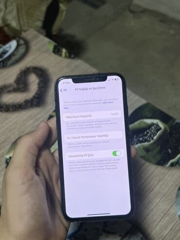qara ekran şəkilləri: IPhone X, 64 GB, Space Gray, Simsiz şarj — 2