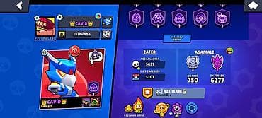 iş ax: Brawl Stars hesabı – geniş məzmunlu profil - Profil adı: CAVİD (klan — 1
