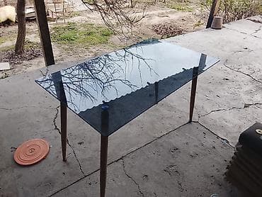 oyun stul: Qonaq masası, Yeni, Açılmayan, Şüşə, Dördbucaq masa — 2