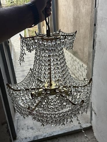 novruz şamı: Çılçıraq, 6 lampa, Metal — 6