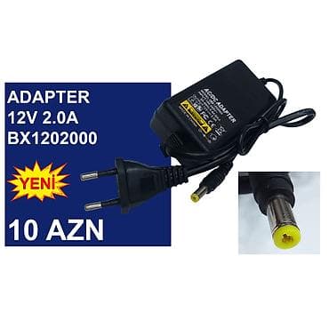 Qida blokları: Adapterlər “5/5.5/12/19/19.5V 0.5/1/2/3/4/5A” ⭐5V 1.2A TPI TSA9-050 — 7