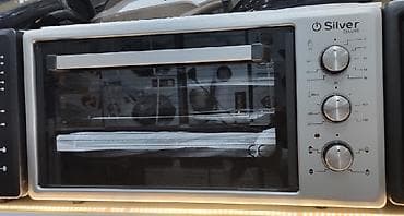 Духовки: Soba elektrik soba tok peci tok peçi Silver Türkiyə istehsali 48 litr — 2