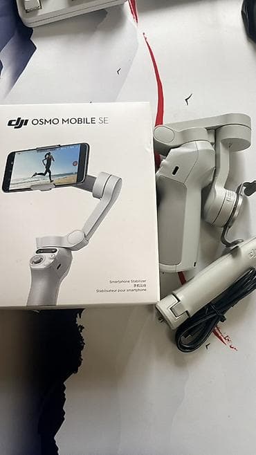 Kompüter, noutbuk və planşetlər: DJI Osmo Mobile SE + DJI Mic Mini dəsti Məhsul tərkibi: - DJI Osmo — 3