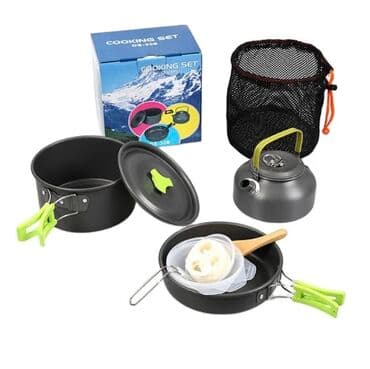 bakıda ovcu mağazaları: Qazan caynik desdi colculukde ocaqda yemek bisirib cay qaynatmaq ucun — 1