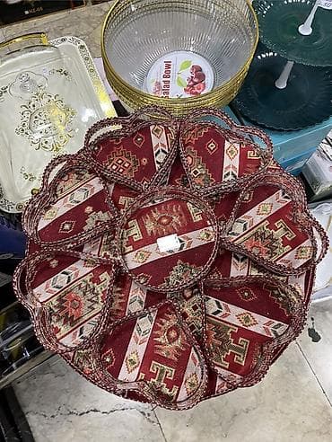 Milli naxışlı süfrə dəsti – çoxgözlü qəlyanaltı/sunaq qabı - — 1