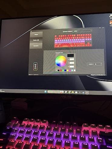 işlənmiş kamputer: Dark Project One K87A mexaniki klaviatura - Tip: Mexaniki klaviatura — 2
