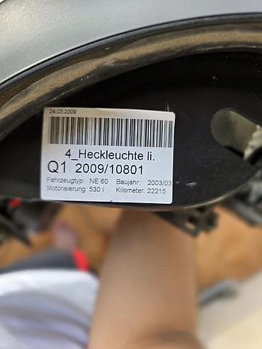 bmw e39: BMW 2003 il, Orijinal, Almaniya, İşlənmiş — 3