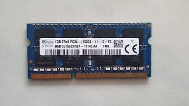 Operativ yaddaş (RAM) Hynix, 4 GB, 1600 Mhz, DDR3, Noutbuk üçün