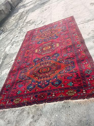 qedim xalca aliram: Əl toxuması Şərq üslubunda xalça - Material: təbii yun, bitki mənşəli — 2