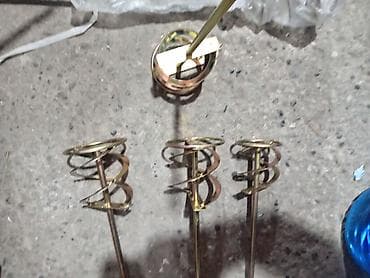 Mexaniki əl alətləri: Məhsul: Qarışdırıcı ucluqlar (mikser ucluğu) – metal, spiral tip — 2