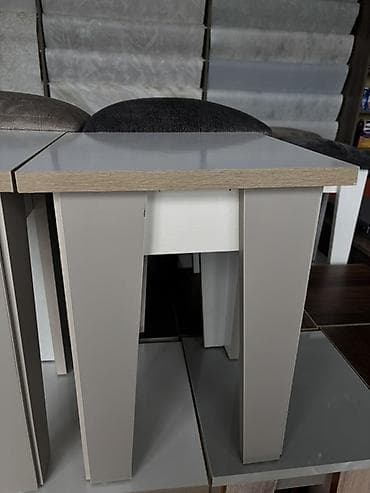 stol metbex: Mətbəx üçün, Yeni, Açılmayan, Dördbucaq masa, 4 stul — 8