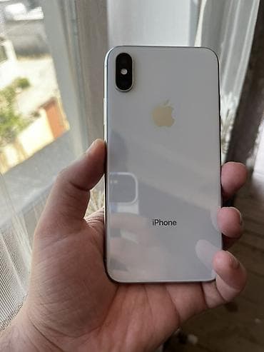 IPhone X, 64 GB, Gümüşü, Face ID