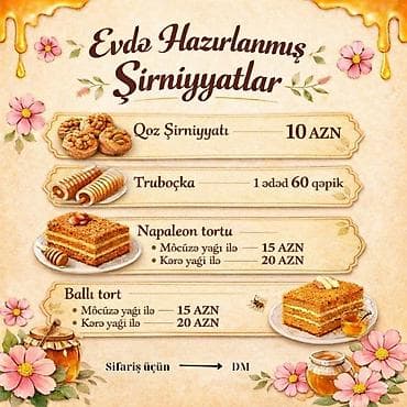 Ev şəraitində hazırlanan şirniyyatlar Menyu: - Qoz şirniyyatı — 10 lalafo.az -da Ev şəraitində hazırlanan şirniyyatlar Menyu: - Qoz şirniyyatı — 10