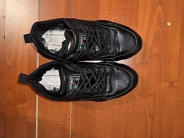 brend ayaqqabılar: Məhsul: “STORY” markalı qara kişi idman ayaqqabısı - Rəng: tam qara - — 3