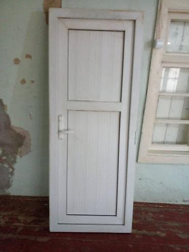 plastik gapi: Hamam üçün İşlənmiş Plastik qapı Zəmanətsiz, Ünvandan götürmə — 4