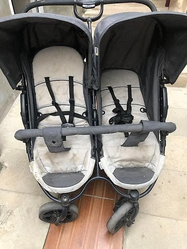 2 yas: Əkizlər üçün araba, İşlənmiş, Ünvandan götürmə, Ödənişli çatdırılma — 3