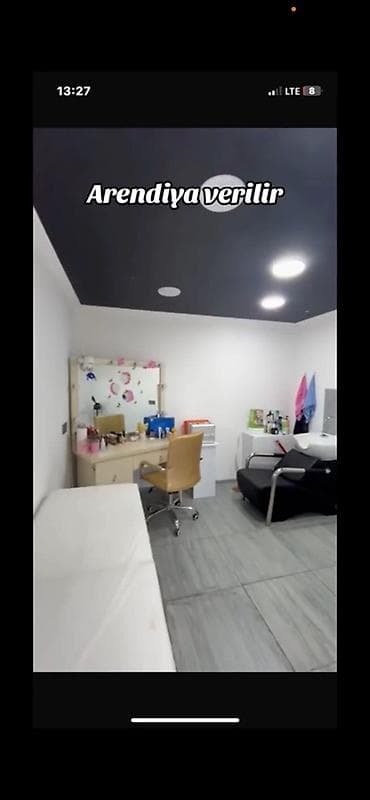 Комнаты: Gözəllik salonu üçün tam təchizatlı otaq icarəyə verilir — 2