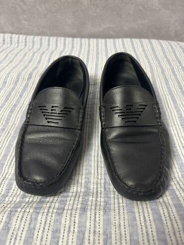 barya ayakkabı: Emporio Armani 2 defe geyinilib mokasin, Almaniyadan gelib, ölçüsü — 1