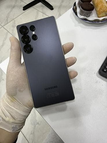 Samsung Galaxy S23 Ultra, rəng - Qara, Simsiz şarj