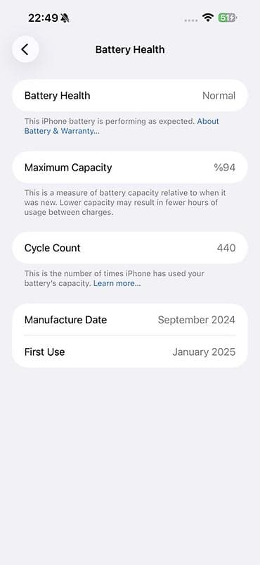 apple 18: IPhone 16 Plus, Mavi, Face ID — 4