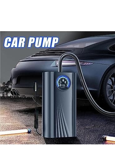 təkər evi: Avtomobil Şin Pompası – naqilli, manometrli model Qiymət: 50 manat — 9