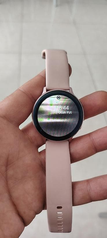 smat: Samsung Galaxy Watch Active2 – rose qızılı rəngdə ağıllı saat. - — 4