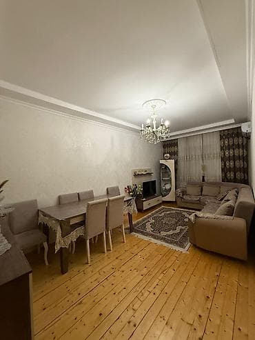 xirdalanda ev: 4 otaqlı həyət evi - Plan: 2 ayrı yataq otağı, san/qovşaqlı vanna — 6