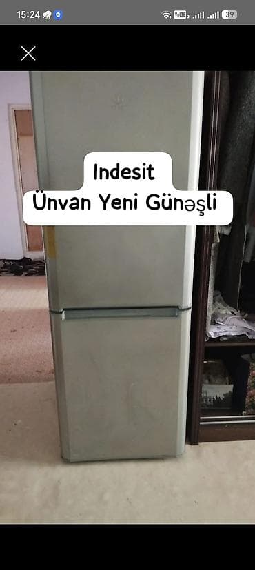 Nəqliyyat: İki qapılı məişət soyuducusu - Rəng: gümüşü/metalik - Aşağıda — 1