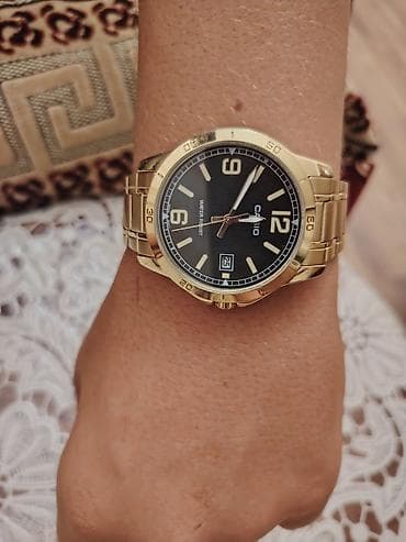 Qol saatları və aksesuarlar: Casio MTP-V004G-1BUDF qol saatı - Korpus və qolbaq: qızılı rəngli — 3