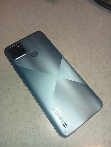 realme c25: Realme C21Y, rəng - Mavi, Qırıq — 2