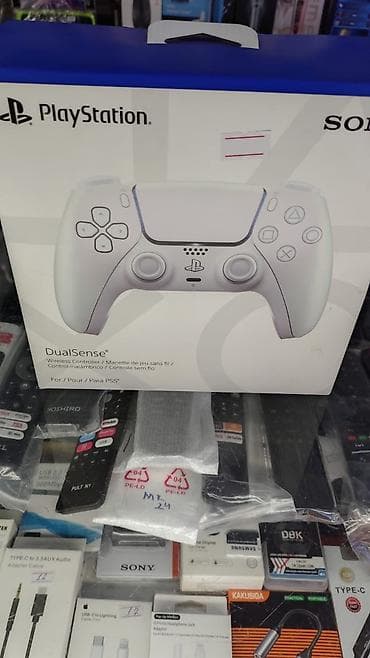 Ps5 dualsense chrome Pearl. Tam bağlı upokovkada orginal. Çatdırılma