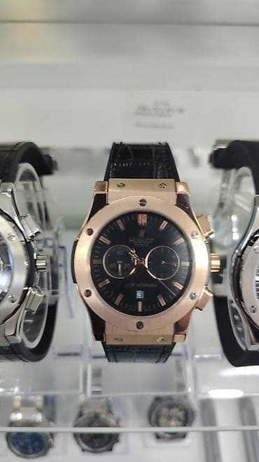 Qol saatları və aksesuarlar: Yeni, Qol saatı, Hublot, rəng - Gümüşü — 9