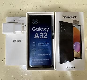 Samsung Galaxy A32, 128 GB, rəng - Qara, Sənədlərlə