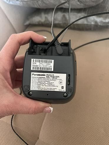 Аристоны: Стационарный телефон Panasonic, Беспроводной, Б/у — 1