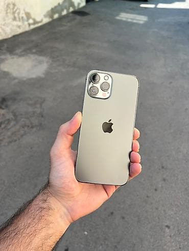 2.el macbook: IPhone 12 Pro Max, 128 GB, Gümüşü, Face ID — 1