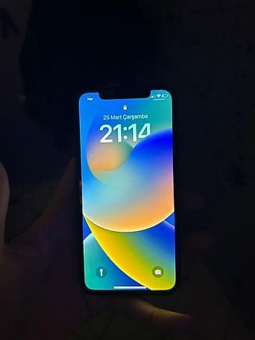 iphone 16e qiyməti: IPhone X, 64 GB, Qara, Face ID — 1