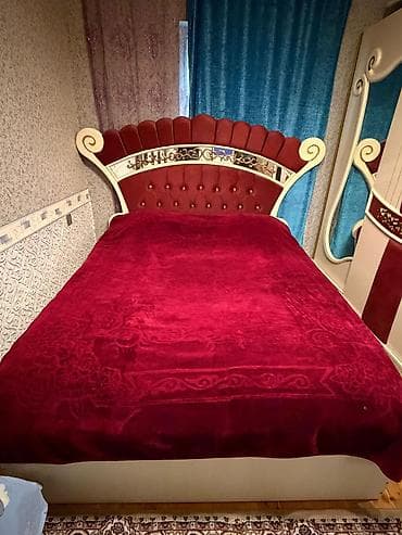 heyet ucun stol stul: İkinəfərlik çarpayı, Dolab, Komod, Termo, Azərbaycan, İşlənmiş — 1