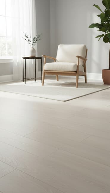 ağ laminat: Ağ-açıq palıd teksturasında laminat döşəmə panelləri - Rəng və — 1