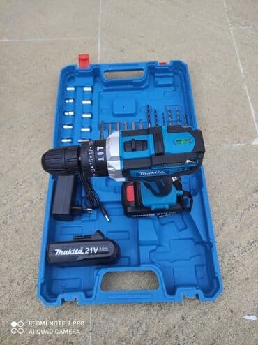 makita perforator: Yeni Sadə drel Akkumulatorlu, Kredit yoxdur — 2