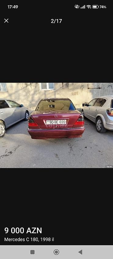 w202 amg bufer: Mən — 2