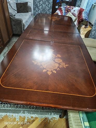 stol ayaqlari: Klassik masa, İşlənmiş, Açılan, Taxta, Dördbucaq masa — 2